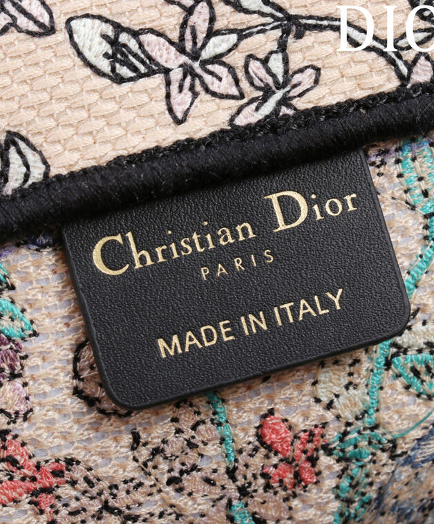 Christian Dior Large Dior Book Tote M1286 Apricot